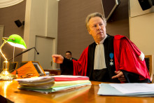 Luc Frémiot, à la Cour d'Assises de Saint-Omer le 20 juin 2016.
