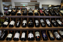 Des bouteilles de vin (Illustration)