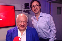Eric-Emmanuel Schmitt et Stéphane Bern