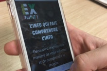 Le site "Explicite" sur mobile
