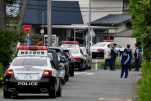 Des voitures de police au Japon
