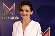 Claire Keim aux Series Mania, à Lille le 22 mars 2019