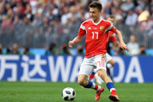 Alexander Golovin avec la Russie le 14 juin 2018