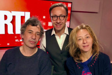 Eric Elmosnino, Stéphane Bern et Sylvie Testud