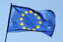 Un drapeau européen (illustration)