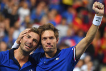 Julien Benneteau et Nicolas Mahut ont qualifié les Bleus en finale de la Coupe Davis le 15 septembre