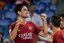 Javier Pastore avec l'AS Rome le 27 août 2018