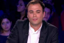 Charles Consigny sur le plateau de "On n'est pas couché" le samedi 29 septembre