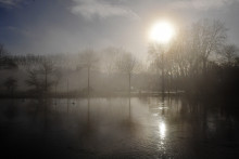 Le brouillard est caractéristique de l'automne