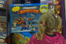 Illustration d'un calendrier de l'Avent.