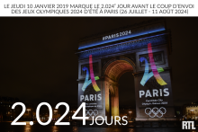 Jeudi 10 janvier 2024 : J-2.204 avant le coup d'envoi des JO à Paris