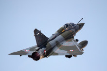 Un Mirage 2000D de l'armée française