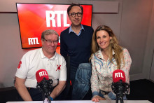 Bernard Glass, Stéphane Bern et Sophie Thalmann