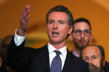 Le gouverneur démocrate de Californie, Gavin Newsom, en mars 2019