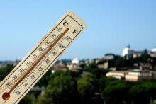 Un thermomètre (illustration)