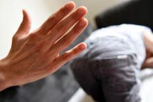 Une fessée (illustration)