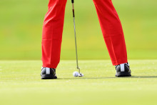 Un joueur de golf (Illustration) 