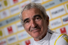 Raymond Domenech à Nantes le 31 décembre 2020