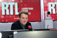 Bénabar dans le studio de RTL le 29 janvier 2021