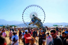 Des festivaliers