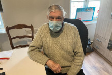 Roland est pour la première fois retourné visiter sa maison squattée durant 5 mois. Une visite un peu douloureuse.