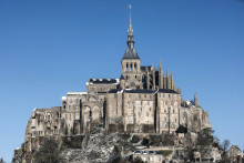 Le Mont-Saint-Michel, en Normandie.