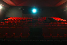 Une salle de cinéma vide (illustration).