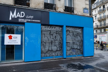 Photo d’un commerce fermé, le 5 janvier 2021 à Paris (illustration).