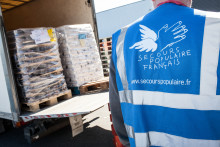 Un bénévole du Secours Populaire (illustration)