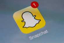 L'application Snapchat, très prisée des jeunes