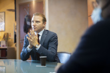 Alexandre Vincendet, maire de Rillieux-la-Pape, dans le Rhône.