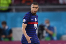 Kylian Mbappé lors du match France-Suisse le 28 juin 2021.