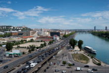 Des voitures sur l'A7 à Lyon (illustration)