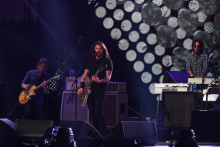 Les Foo Fighters sur scène en mai 2021