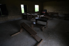 Une salle de classe vide au Nigeria après des enlèvements en juillet 2021