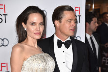 Angelina Jolie et Brad Pitt en 2015