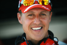 Michael Schumacher à Valence en Espagne, le 22 août 2009.