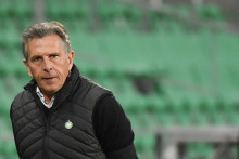 Claude Puel à Geoffroy-Guichard le 23 mai 2021