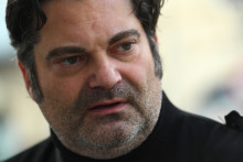L'avocat de Jonathann Daval, Randall Schwerdorffer, au palais de justice de Vesoul le quatrième jour du procès de Jonathann Daval à Vesoul, le 19 novembre 2020.