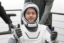 L'astronaute Thomas Pesquet, de retour sur Terre, le 9 novembre 2021
