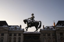 La statue de Jeanne d'Arc à Orléans