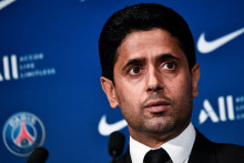 Le président du Paris Saint-Germain, Nasser Al-Khelaïfi