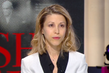 Tristane Banon sur le plateau de "Quotidien" le 11 mai 2022