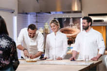 Cyril Lignac, Ophélie Barès, Desty Brami
