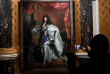 Un tableau de Louis XIV à Versailles