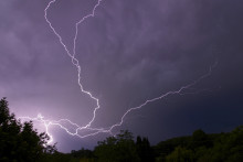 Un orage (illustration)