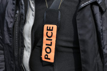 Une insigne de policier (illustration)