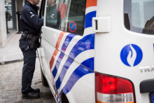Une voiture de police belge (illustration)