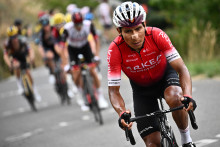 Le Colombien Nairo Quintana lors du Tour de France 2022