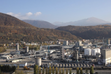 L'usine chimique d'Arkema à Jarrie en Isère